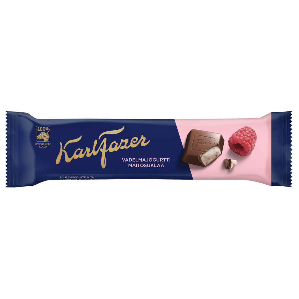 Karl Fazer vadelmajogurtti 37 g