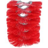 Punaiset vaihtoharjat karjaharja HappyCow pylväs Maxiin, 11 kpl