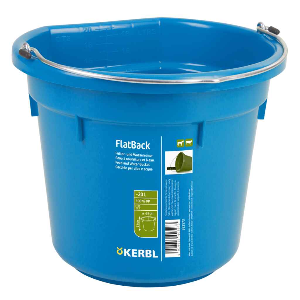 Ruokinta-ämpäri vahva 20 L, sininen