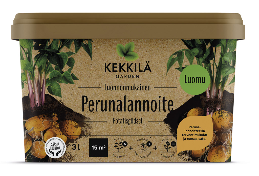 Kekkilä luonnonmukainen perunalannoite 3 l