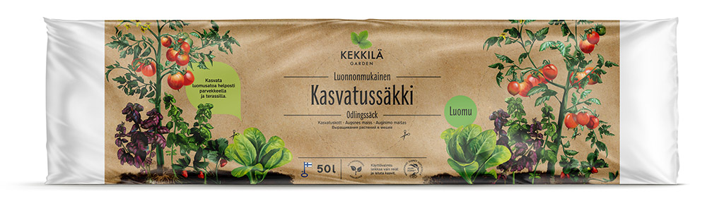 Kekkilä Luonnonmukainen kasvatussäkki 50 l