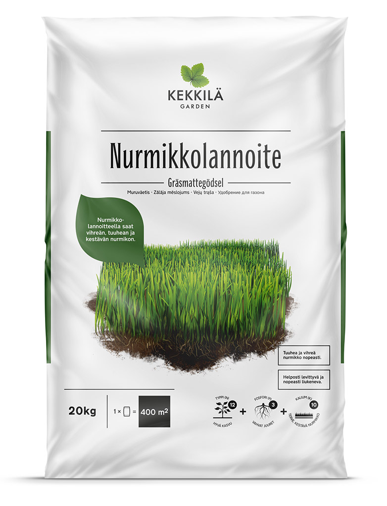 Kekkilä Nurmikkolannoite 20 kg