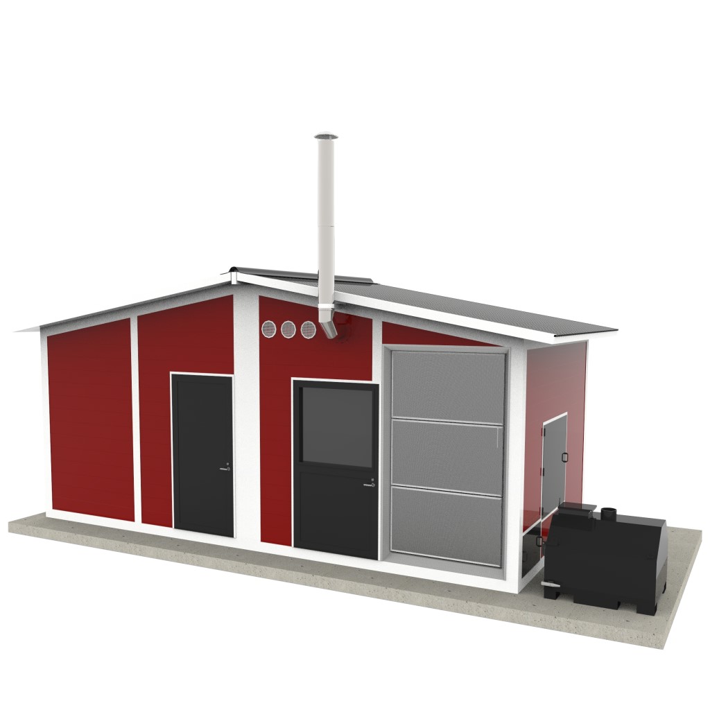VETO CONT GRAIN 850 kW 21m3