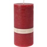 Kynttilä 7x14 cm punainen