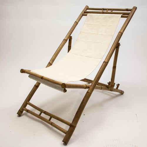 Aurinkotuoli Bamboo, 120 x 60 x 95 cm