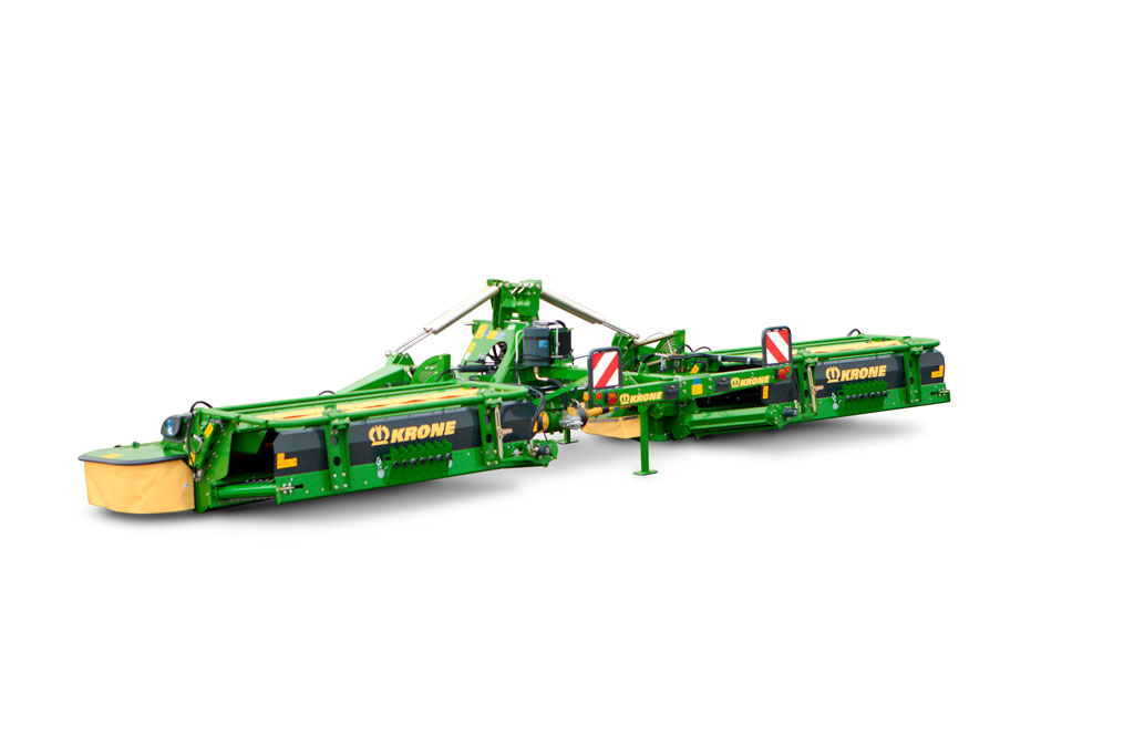 Krone EasyCut B 870 CV Collect -niittomurskain mattoperällä