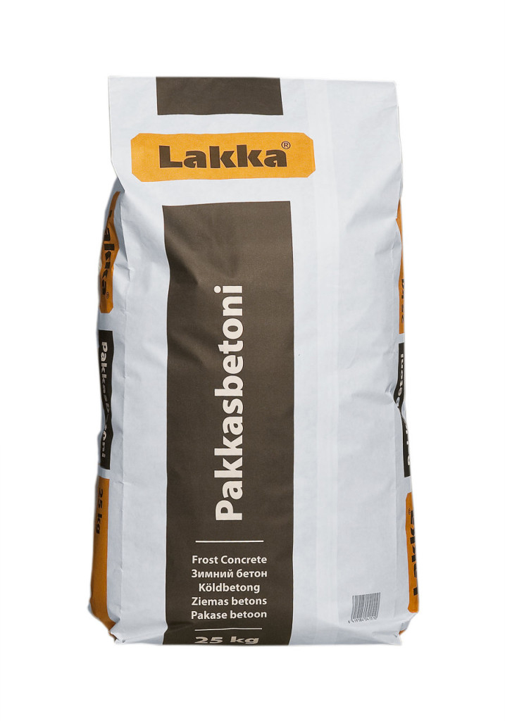 Pakkasbetoni, Lakka