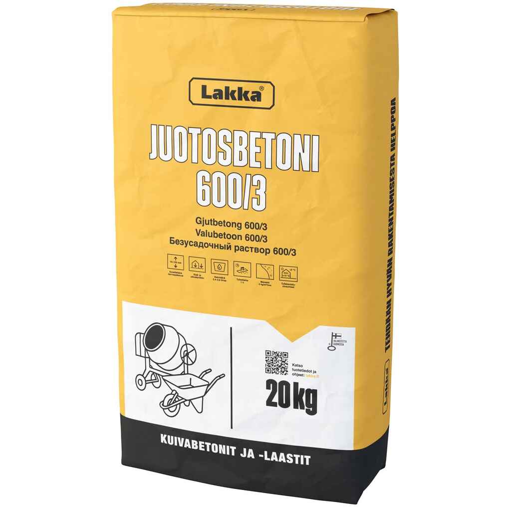 Juotosbetoni 600/3 20kg