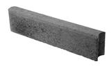 Nurmikon reunakivi musta, 135x80x600 mm, Lakka