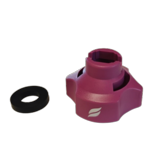 Lechler EasyFit suutinmutteri MULTIJET SW8/10, lila (Hankkija-logo)