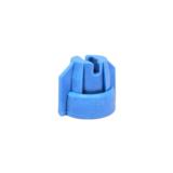 Suutinmutteri suojattu SW8 sininen, Lechler FIBERCAP-03