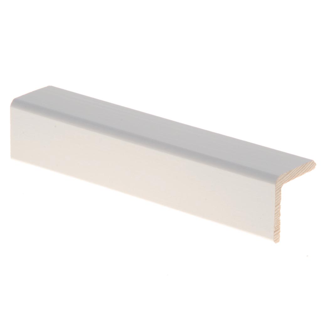 Reunalista sormijatkettu oksaton mänty 32x32/26x2700 valkoinen, paketti