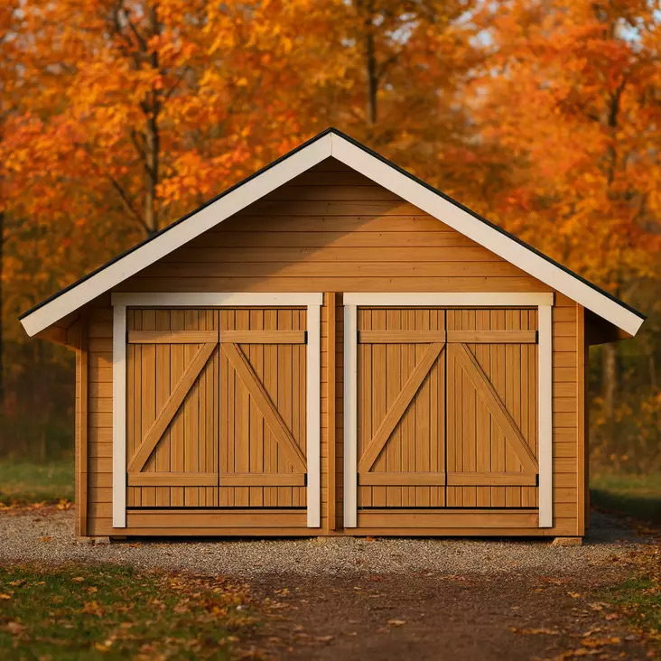 Hirsilato S-XL Suora-Umpiseinä 20m2