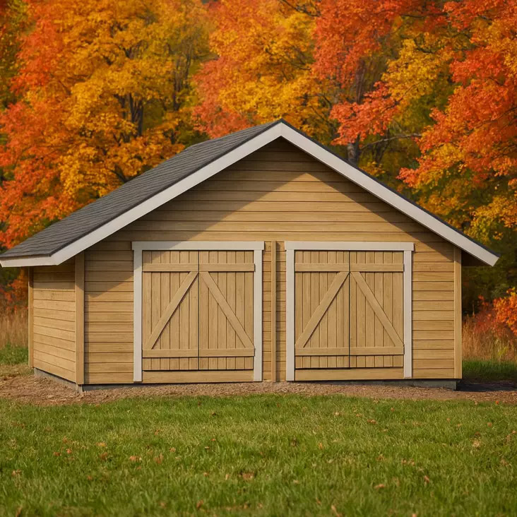 Hirsilato S-XXL Suora-Umpiseinä 25m2