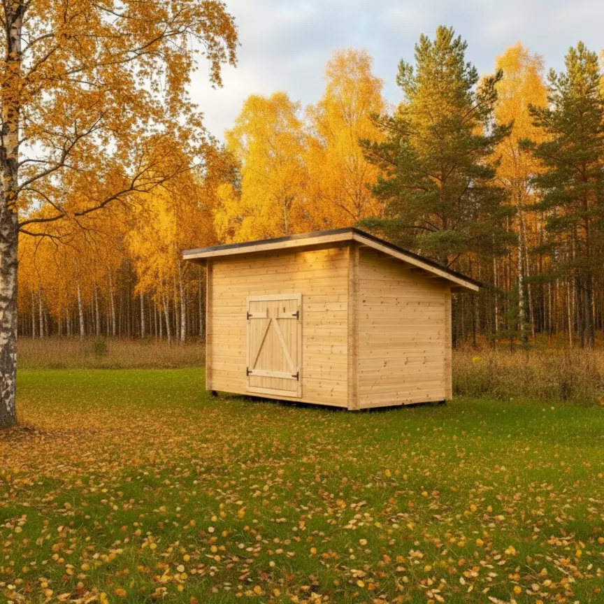 Pihavarasto P-M 10m2