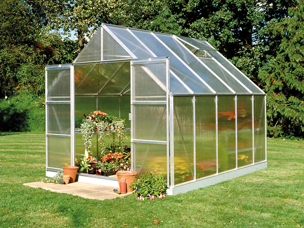 Kasvihuone Halls 8,3 m2 Magnum 6 mm kenno