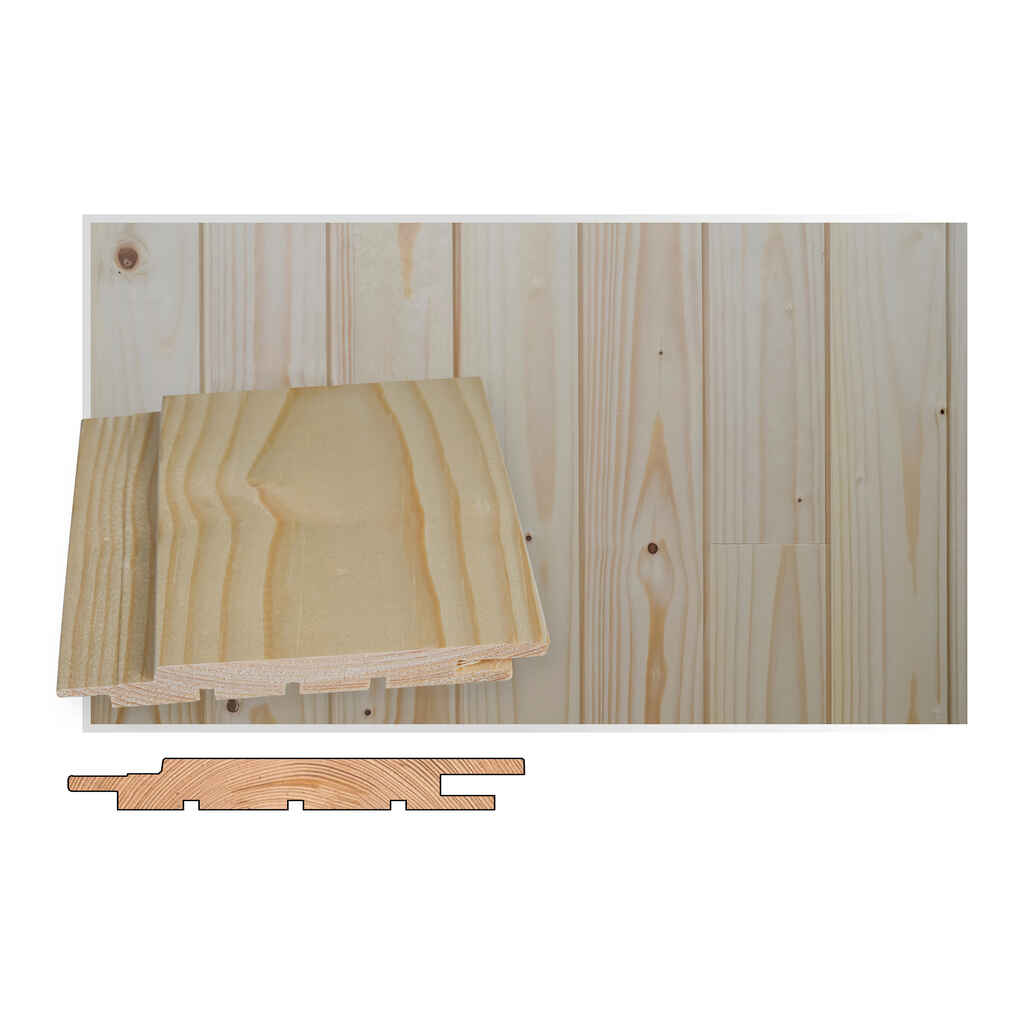 STS-5 A-kuusi 15x95x4200 puuvalmis