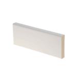 Peitelista MDF 12x58x3300 valkoinen, paketti