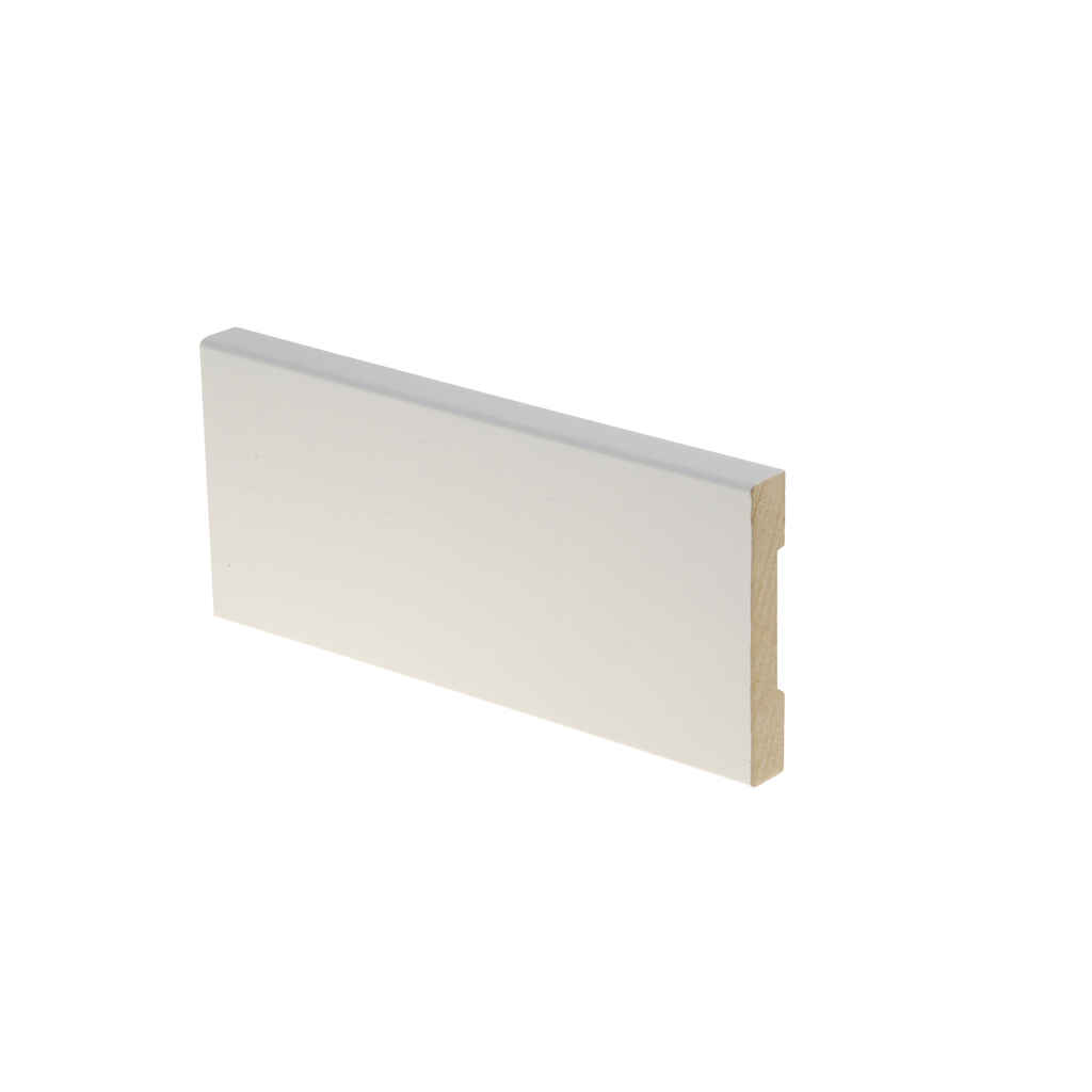 Peitelista MDF 12x70x2200 valkoinen, paketti