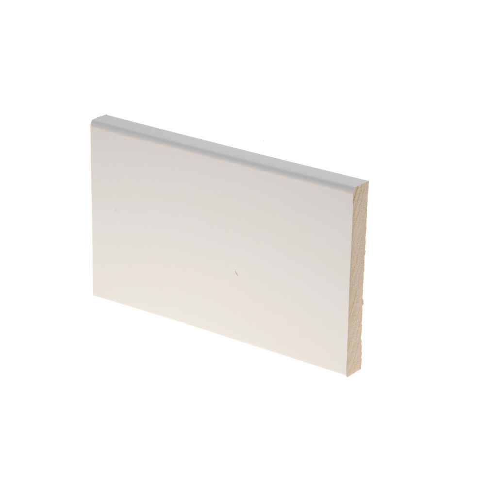 Peitelista MDF 12x92x3300 valkoinen, paketti