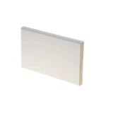 Peitelista MDF 12x92x3300 valkoinen, paketti