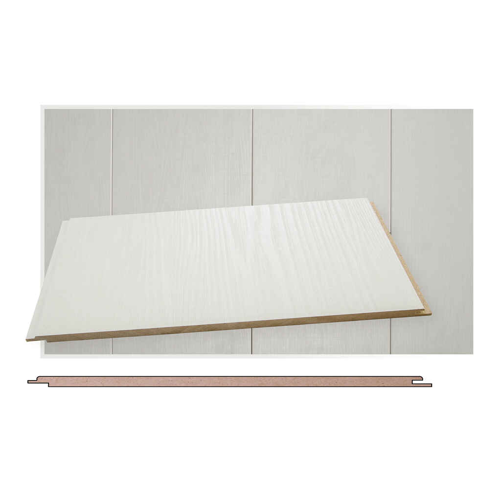 Kattopaneeli STP-0 8x315x2070 Tekstiili Silkki, MDF:stä valmistettu tekstiili silkki kattopaneeli, Väri: Mel Tekstiili Silkki, Koko 8x315x2070, Maler Oy