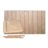 Kattopaneeli ST5-5 14x95x2400 Puuvalmis, TK-Kuusesta, paketti