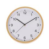 Seinäkello 25 cm natural