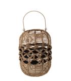 Paperipunos lyhty, korkeus 30 cm