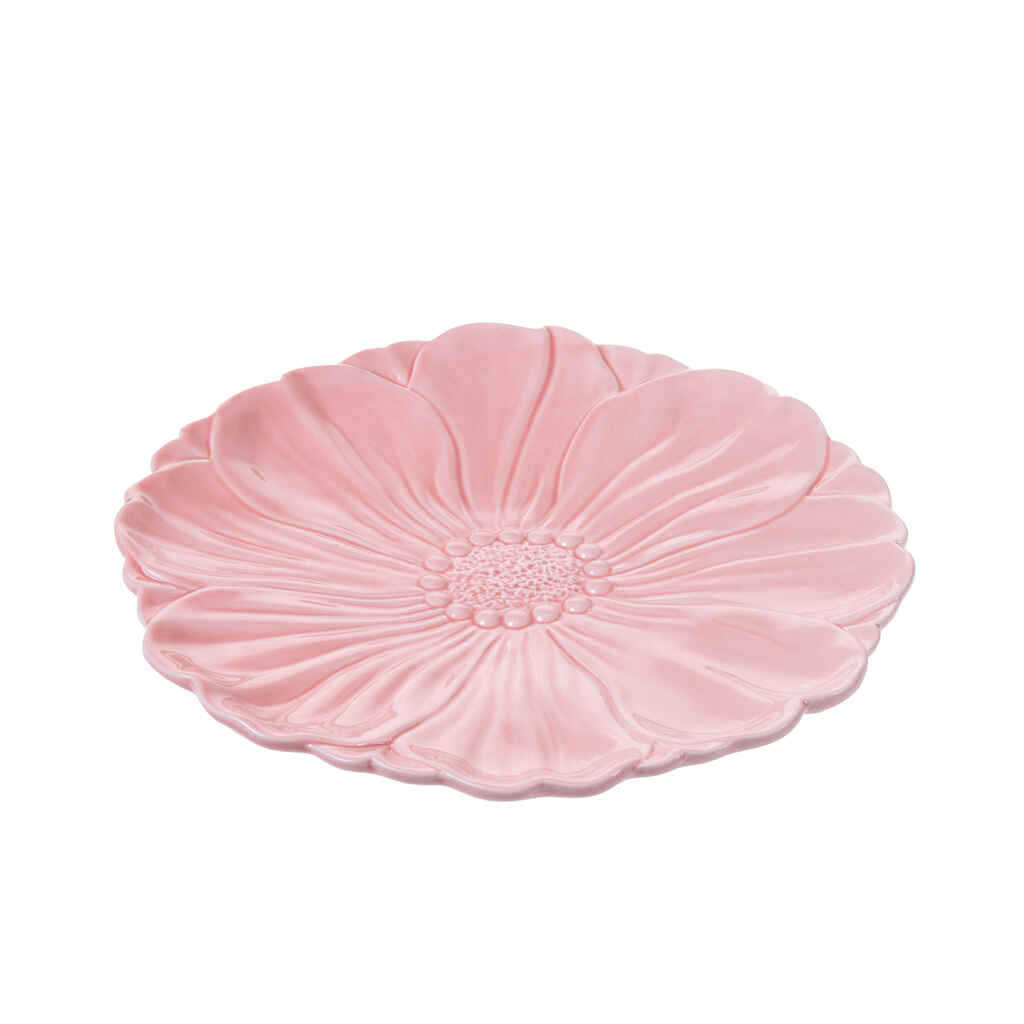 Lautanen kukka pinkki 25 cm