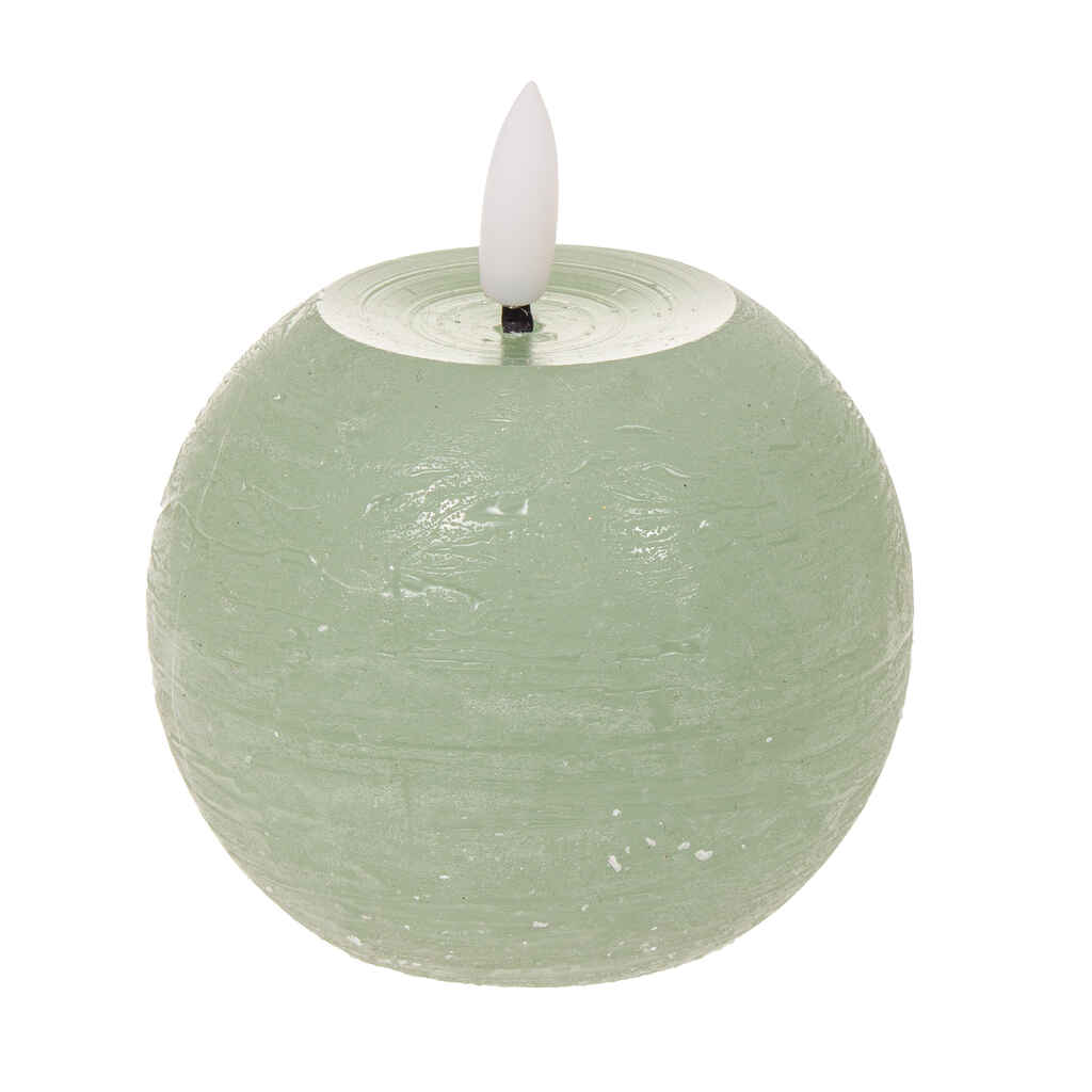 Vihreä LED-pallokynttilä