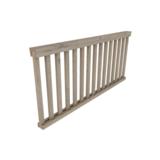 Aitaelementti 180x80x9,5 cm vaaleanharmaa