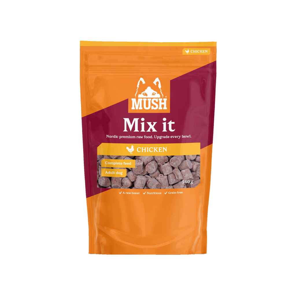 Mush Mix it kana, raw frozen