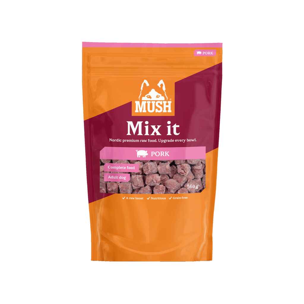 Mush Mix it sika, raw frozen