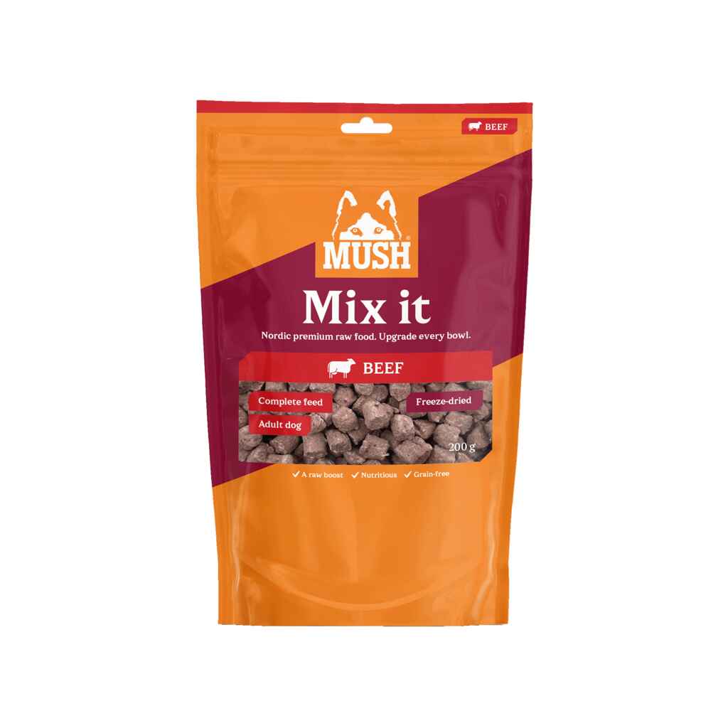 Mush Mix it pakastekuivattu nauta