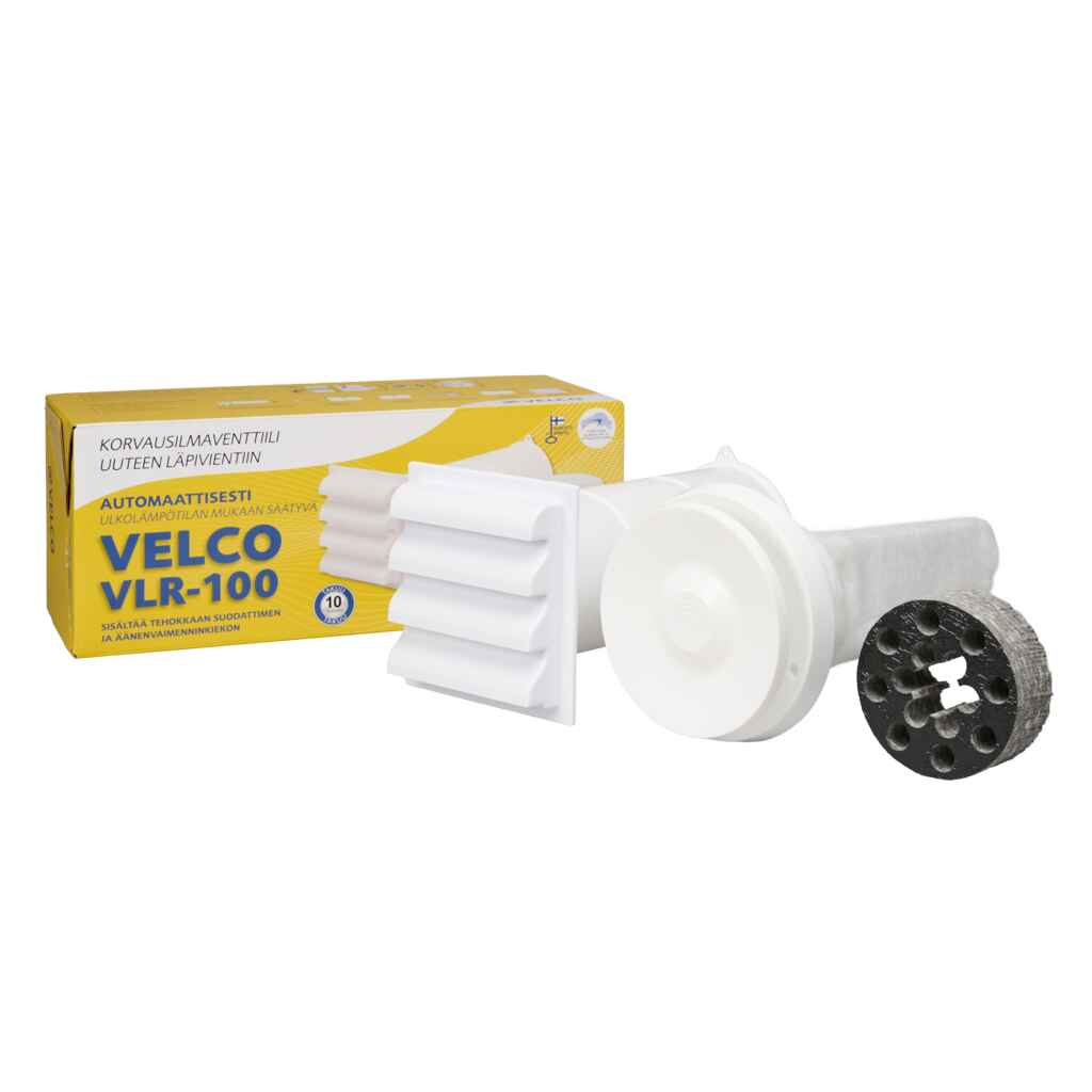 Korvausilmaventtiili Velco VLR-100