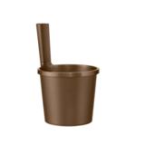 Saunakiulu 5 l messinki