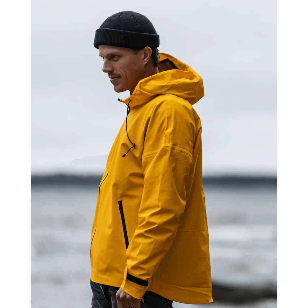 Heijastava Sadetakki PAIKKA keltainen unisex XS
