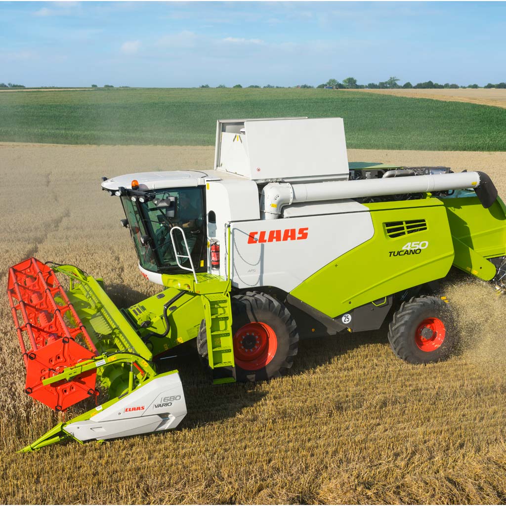 Claas tucano 440 leikkuupuimuri