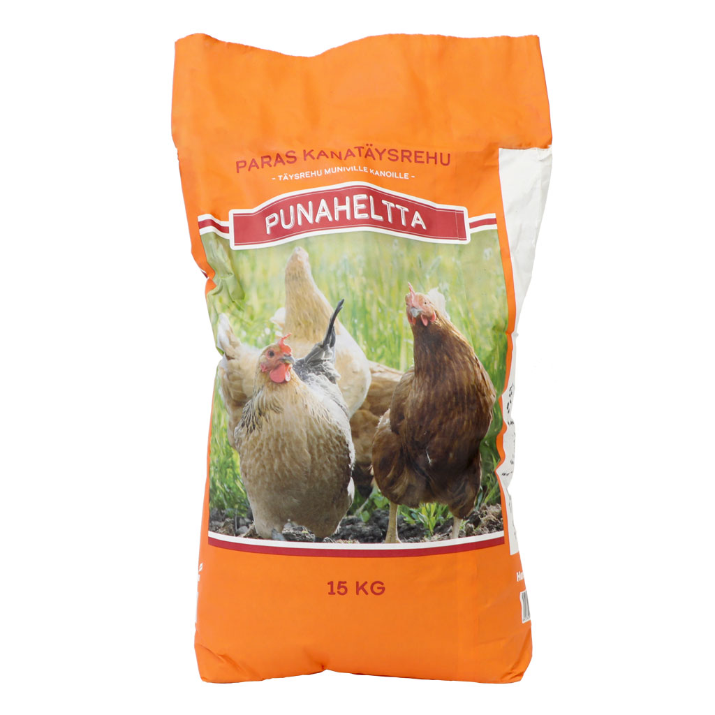 Punaheltta Paras Kanatäysrehu 15 kg