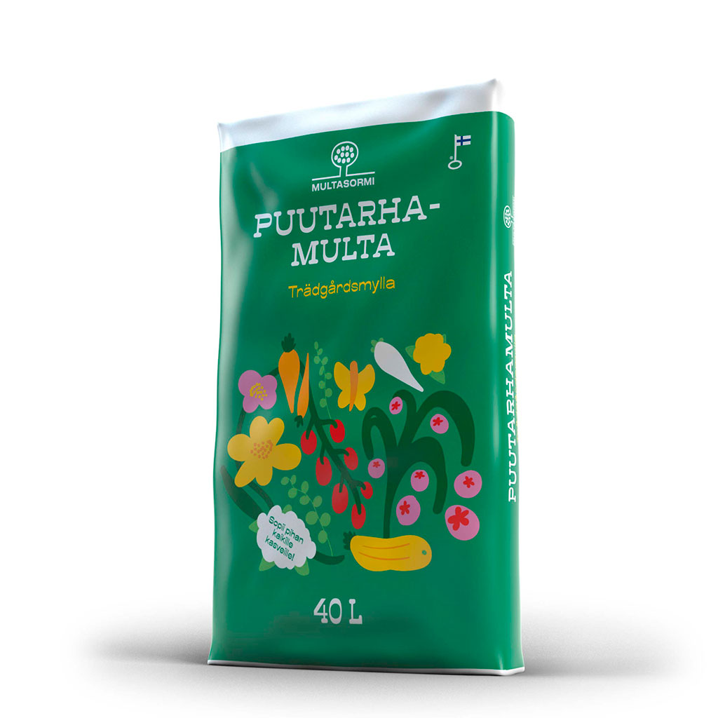 Multasormi puutarhamulta 40l
