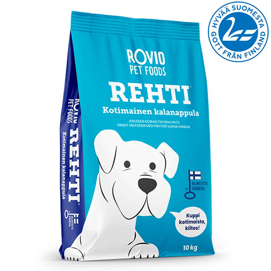 Rovio Rehti kala 10 kg koiranruoka