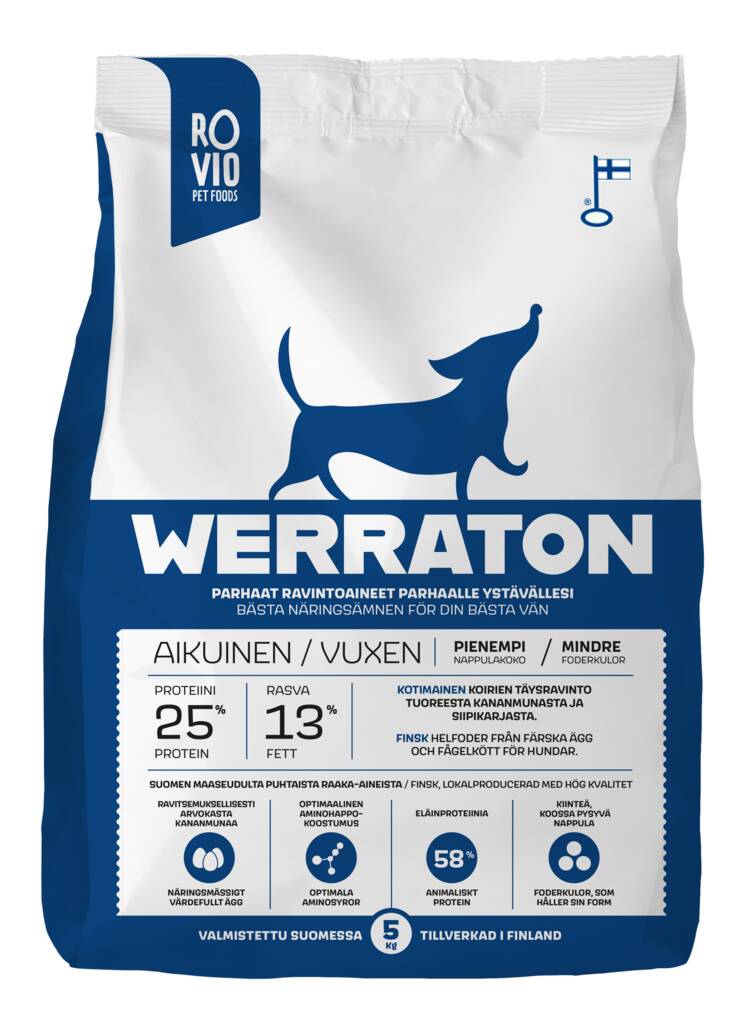 Rovio Werraton Aikuinen 5kg