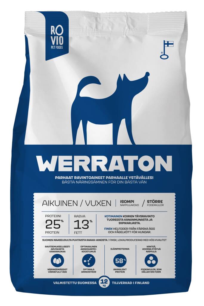 Rovio Werraton Aikuinen 12kg