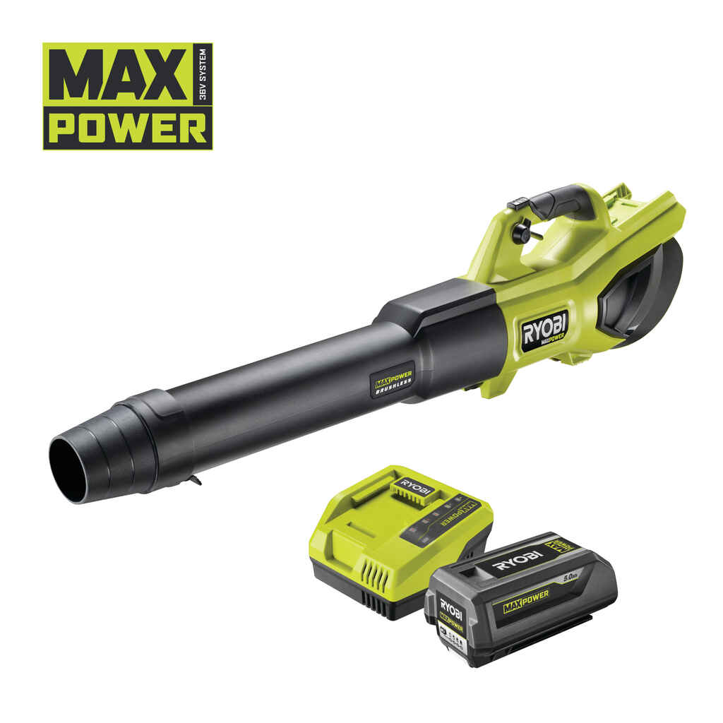 Akkupuhallin 36V RY36BLXB-150 SET