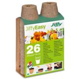 Turveruukku pyöreä 6 cm 26 kpl Jiffy