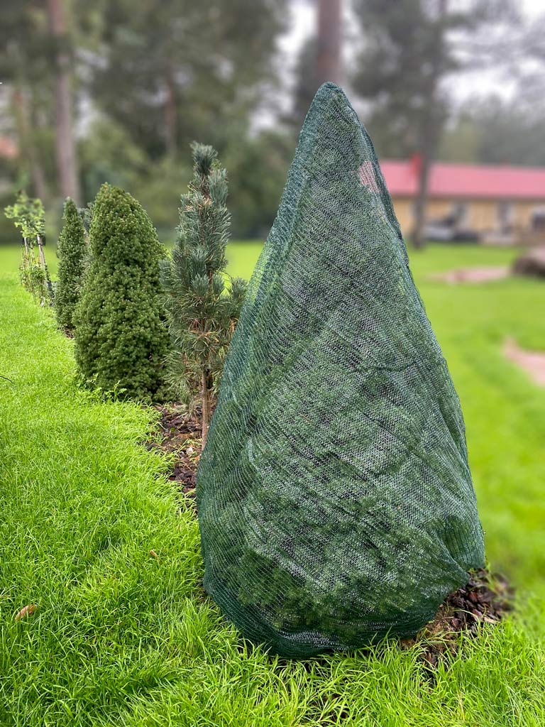 Varjostussäkki tuijalle