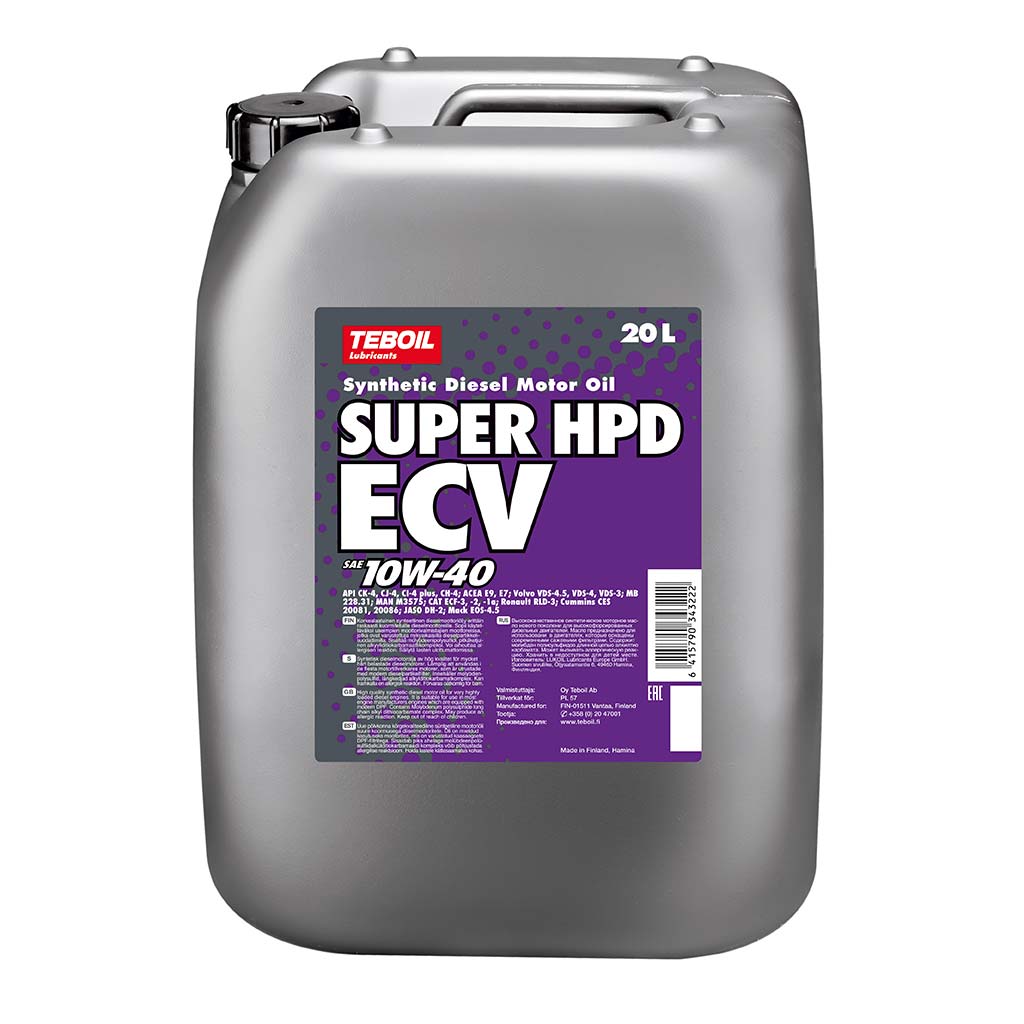 Teboil Super HPD EVC 10w-40 20l
