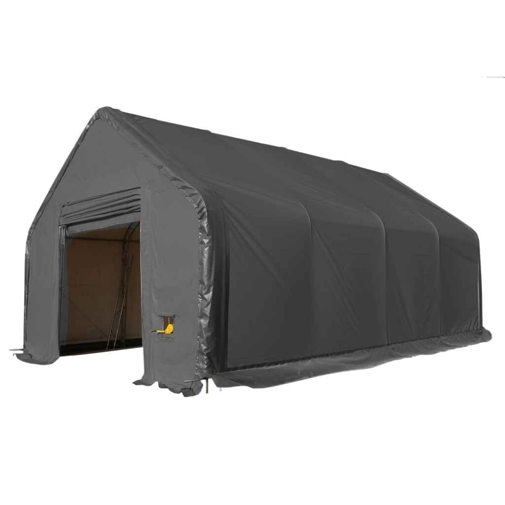 Halli Ranch Premium 9,15x12,2x6,1 m harmaa iso pressuhalli