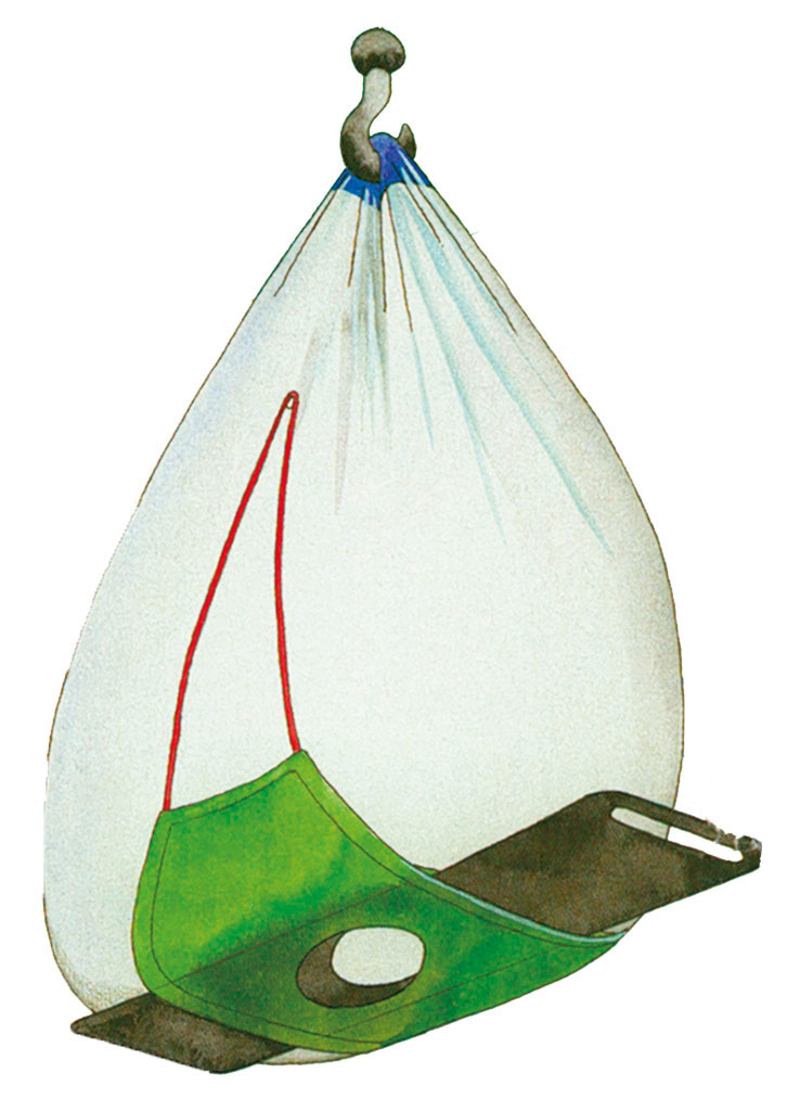 Suursäkin tyhjennysventtiili